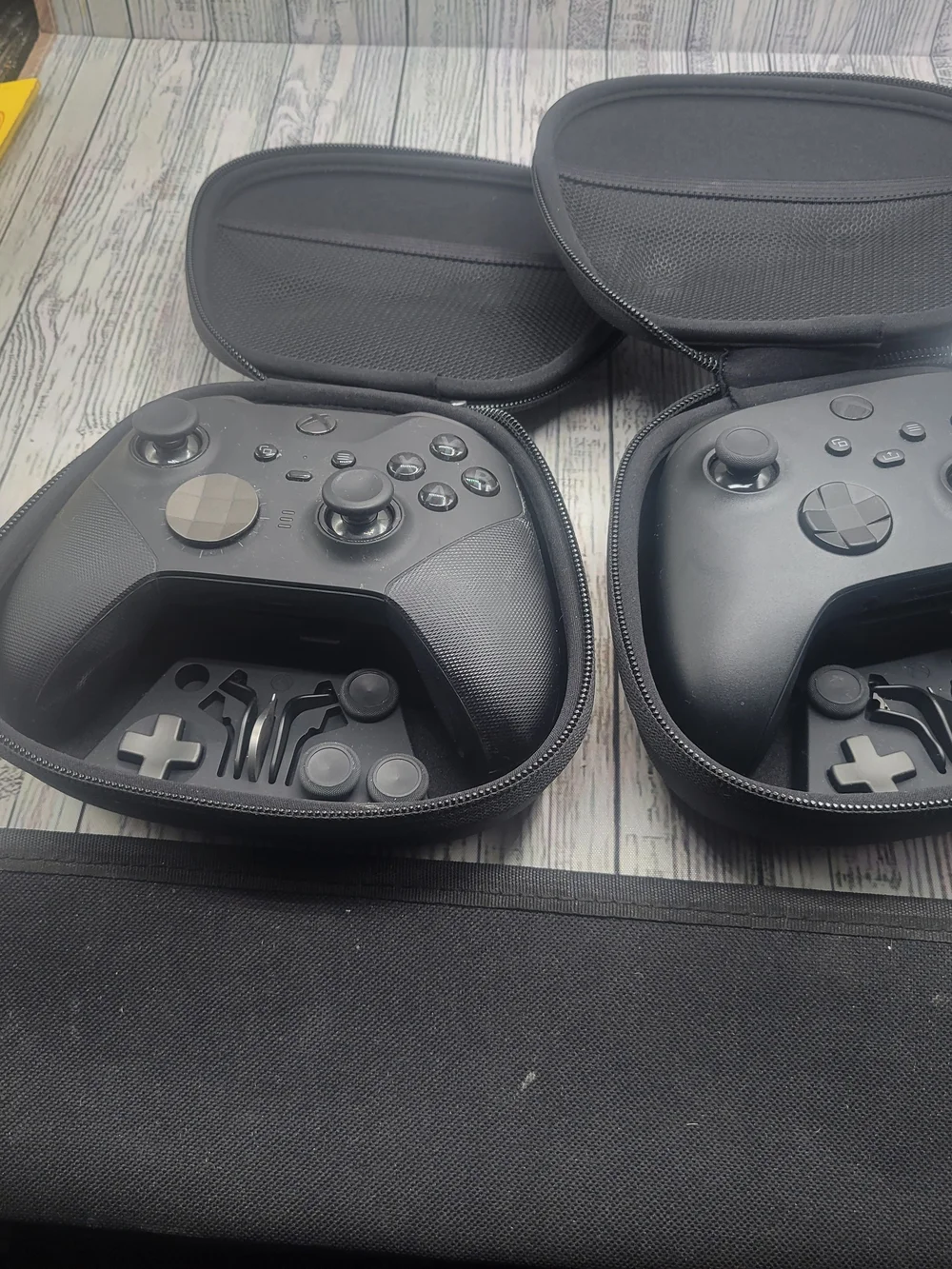 XBox Elite Wireless Controllers(2) With Carrying Cases